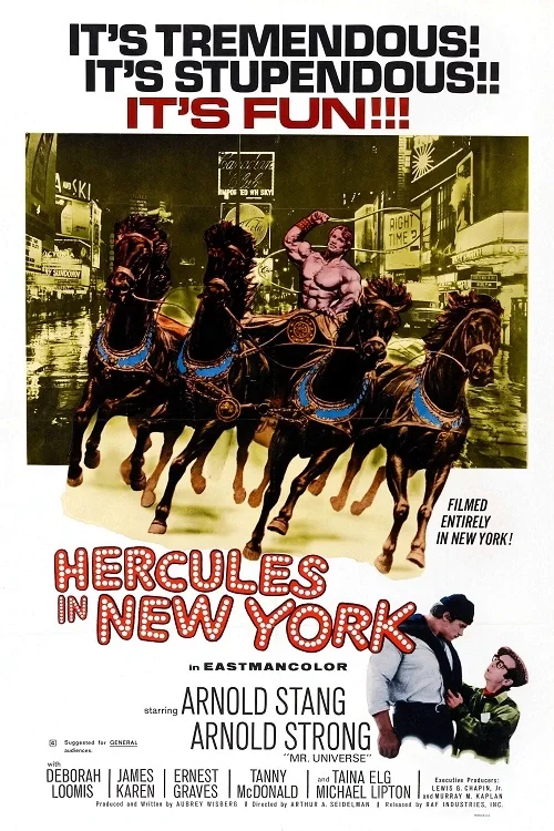 Herkules w Nowym Jorku / Hercules in New York (1969) PL.BRRip.480p.XviD.AC3-LTN / Lektor PL